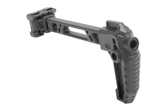 Strike industries dual folding stock folds to the left or right side